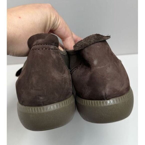 Munro Janis Slip On Sneaker‎ Size 10 Brown Leather Cushioned